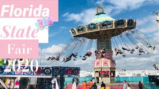 Florida state fair 2020  My First Vlog [upl. by Laden]