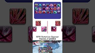 リーパー 開幕スキル回し GAME8 Reaper Rotation Opener Patch62 [upl. by Beera]