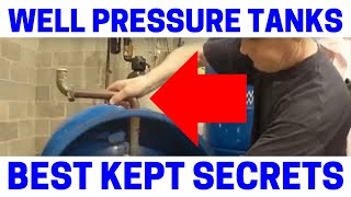 NEVER Replace A Water Well Pressure Tank Until Watching This [upl. by Anilam]