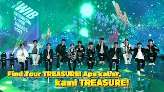 Interview TREASURE TerMoodBooster  My Treasure  TokopediaWIB  Indonesia KPop Awards [upl. by Halden695]