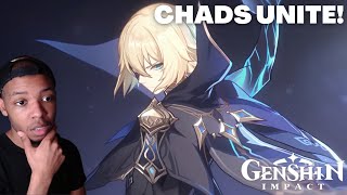 NEW CHAD🔥  Genshin Impact Teyvat Chapter Storyline Preview Travail Reaction  REVIEW [upl. by Jasmin313]