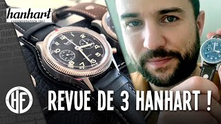 3 montres Hanhart  efficaces [upl. by Ysied240]