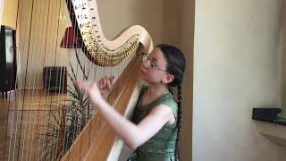 G F Haendel — Harp Concerto 1st mvt [upl. by Emlyn]