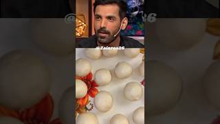 John Abraham Eats Gulab Jamun For 2 Crores 🤣 johnabraham gulabjamun viralrecipe shorts [upl. by Occir]