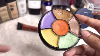 How to colour correct face To Hide  Dark Circles  Pigmentation  Dark spots  Colour theory [upl. by Assecnirp]