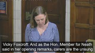 Westminster Hall Debate on Carers Allowance  Carers in Poverty 220424 [upl. by Mellar]