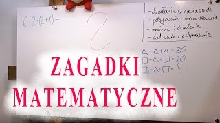 Zagadki matematyczne których nie potrafi rozwiązać większość społeczeństwa  czy na pewno [upl. by Marchak]