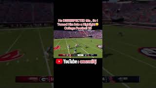 fyp trending videogame football ncaafootball collegefootball sports gaming [upl. by Norved]