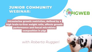 PIGWEB Junior Community Webinar series Intrauterine growth restriction [upl. by Gundry]