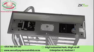 Zkteco Turnstile entry management [upl. by Rosalind]