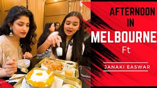 Vlog 9 I Afternoon in Melbourne with Janaki Easwar I Voice Australia singer Janakis Makeup Routine [upl. by Ataga769]