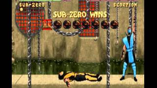 Mortal Kombat II Snes SubZero Gameplay [upl. by Eima]