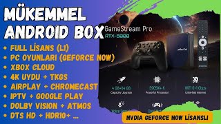 MÜKEMMEL ANDROID BOX ROCKTEK RTX5000 BİLGİSAYAR OYUNLARI  4K UYDU  IPTV  YOUTUBE BLURAY [upl. by Anaugahs936]