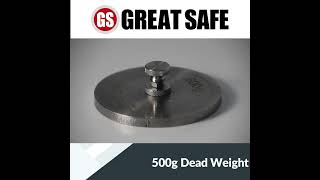 Great Safe Apparatus 500g Dead Weight [upl. by Meihar]