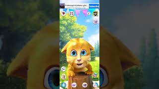 Ginger cat talkingtomfunnybox talkingtomfunbox relaxingunbox funnytoyboxfungames talkingtoy [upl. by Arrat]