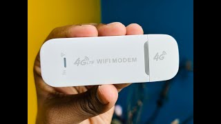 4G LTE WiFi Modem Support All Bangladesh SIM Cards White Color [upl. by Jovita980]