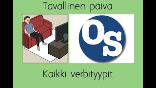 Osaan verbit  Kaikki verbityypit PekanTavallinen päivä II [upl. by Loralie]