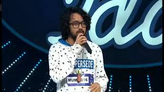 Nihal Tauro 1st Audition  Indian idol Season 12 [upl. by Aleik815]