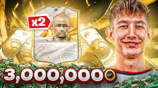 TRAF ZA 3 MILIONY MONET 2xIKONA max 88 12k FP PACK OPENING NA TRAILBLAZERS FC 25 ULTIMATE TEAM [upl. by Cheryl]