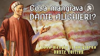 Cosa mangio in un giorno DANTE ALIGHIERI  dantedì storia medioevo [upl. by Rosabella25]