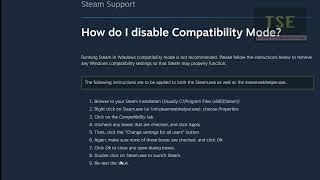 How to Fix windows is currently running steam in windows compatibility mode which can cause issues [upl. by Caton]