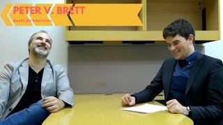 Interview  Peter V Brett Pt 1 [upl. by Nraa]