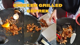 Full highlight chicken grilled geprek di chicken cruss Rp 21000 [upl. by Yttig328]