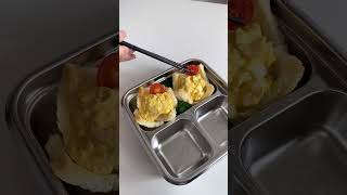 Pack my lunch with me asmr lunchbox lunch cooking satisfying aesthetic food easyrecipe [upl. by Swanhilda]