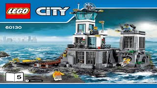 LEGO instructions  City  Prison Island  60130  Prison Island Book 5 [upl. by Nrubliw]