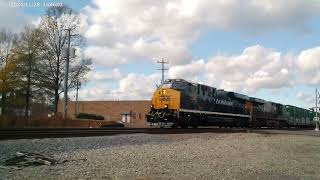 My Sons Video of Amtrak P079 amp CX M409 with Loco 1981 [upl. by Ober]