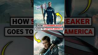 how stormbreaker came to captain america captainamerica stormbreaker marvel [upl. by Catrina]