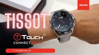 Unboxing Tissot T Touch Connect Solar T1214204405100 [upl. by Arehs]