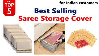 Best Saree Storage Cover in India 2024 Best Selling Saree Organizer Review 2024 [upl. by Rowney]