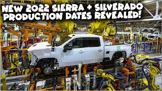 New 2022 Sierra and Silverado Production Dates Revealed  When Can You Buy [upl. by Allis13]