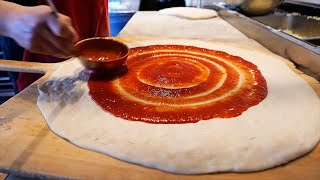 New York City Street Food  ITALIAN PIZZA PIES Slice amp Co NYC [upl. by Sissy]