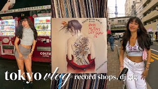 Tokyo vlog  salsa record shopping dj gig sight seeing ♡ [upl. by Jayne]