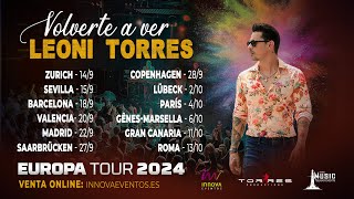 Leoni Torres Europa Tour 2024 [upl. by Naarah]