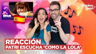 Chloe DeLaRosa  Como La Lola  REACCIÓN  Junior Eurovision 2024 España [upl. by Arbrab]