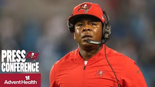 Byron Leftwich on Status of Chris Godwin amp Panthers Defense  Press Conference [upl. by Nazay812]