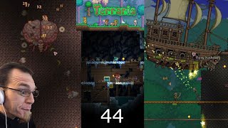 Terraria 44  Crimson Skates and Pirate Escape [upl. by Mitzie]