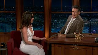 Late Late Show with Craig Ferguson 1062011 Evangeline Lilly Dan Riskin [upl. by Etnelav]