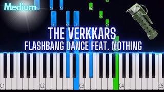 The Verkkars  Flashbang dance feat n0thing  Piano Tutorial [upl. by Ajan]