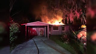 House fire investigation on Ardisia Rd in Moncrief [upl. by Pippa]