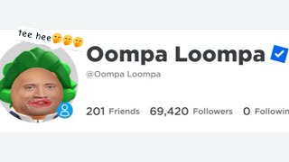 “Oompa Loompa” but the lyrics are Roblox usernames [upl. by Ronna660]