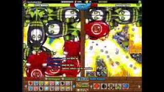 Bloons TD Battles  Late Game Action Round 87 [upl. by Eerb610]