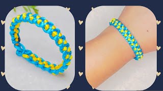 EASY TO MAKE PARACORD BRACELET FOR MEN ⛓️‍💥💖 BRACELET TUTORIAL [upl. by Dar]