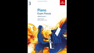 ABRSM Piano Exam 2021 amp 2022 Grade 3 All 9 Pieces [upl. by Frasch]