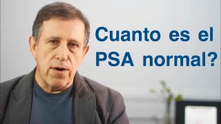 Cuál es el PSA normal Indica cáncer [upl. by Eras]