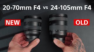 Dont buy both of these Sony 2070mm F4 vs 24105mm F4 [upl. by Benzel]