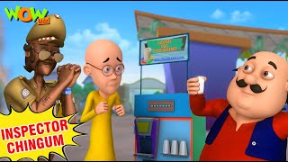 Motu और Patlu ने थंडी Lassi का लिया मजा  Motu Patlu  Hindi Cartoon  Inspector Chingum  spot [upl. by Benedix]